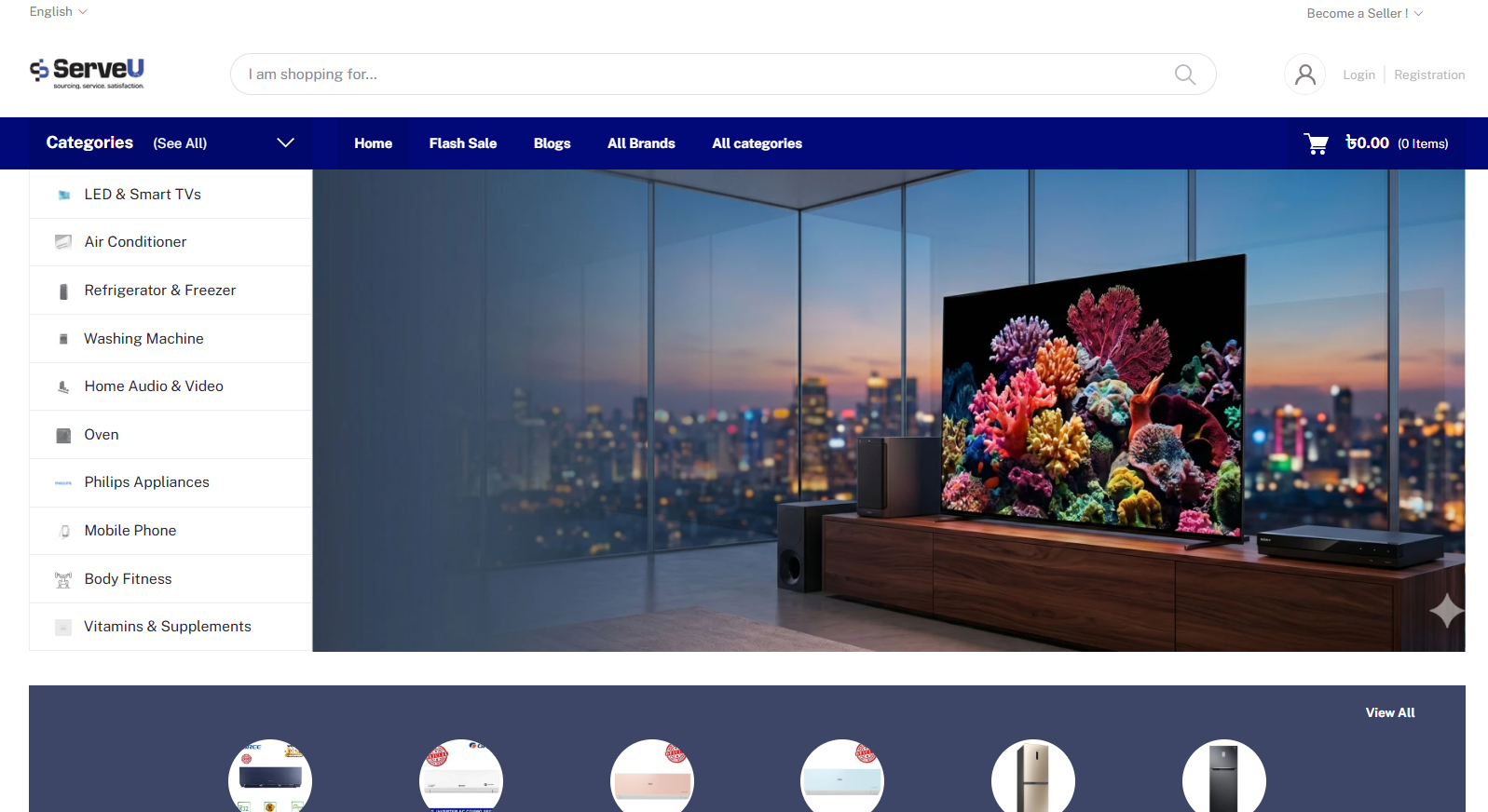 ServeU Online Shop